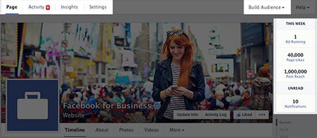 facebook informacoes administrativas